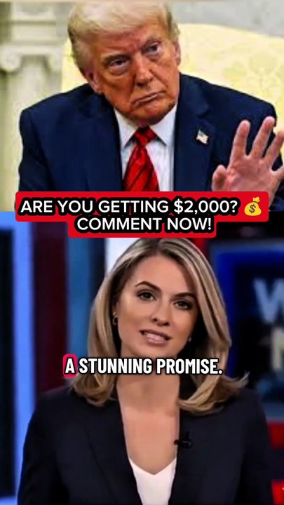 TRUMP’S $2,000 CHECK! Is He Sending YOU the Tariff Dividend?