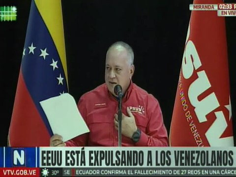 Sec. Gral. del PSUV: Los recursos de Venezuela no los tiene nadie y esa es la razón del asedio