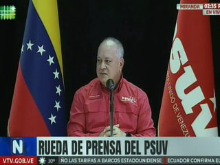 Sec. Gral. del PSUV Diosdado Cabello: La única negociación es que respeten la Constitución