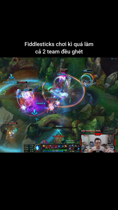 Fiddlesticks chơi kì quá làm cả 2 team đều ghét #fiddlesticks #akali #lienminhhuyenthoai #leagueoflegends #knightriseky