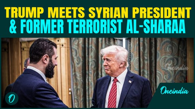 Trump-Al Sharaa HISTORIC Meeting | Former U.S Designated TERRORIST Syrian President Al-Sharaa at WH
