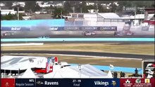 NASCAR Mexico Series 2025 Puebla Huge Big One Crash Finish