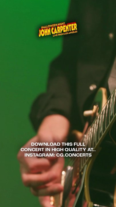 John Carpenter Live From Los Angeles Halloween Night 4K #johncarpenter #losangeles #4k #halloween
