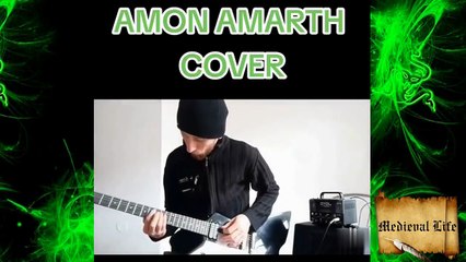 Amon Amarth Fate of Norns Guitar Cover + TAB II-II Joyo Zombie 2 Bantamp