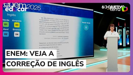 Enem 2025: prova de inglês do Enem tinha 3 questões fáceis e 2 com vocabulário rebuscado