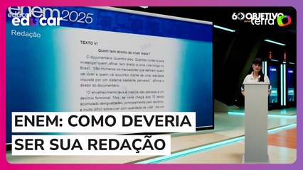 Enem 2025: Redação abordou o envelhecimento; veja se seu texto foi pelo caminho certo