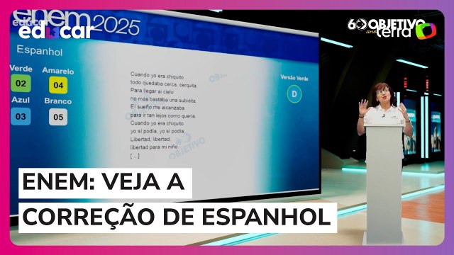 Enem 2025: Espanhol exigia contexto sobre a língua e trouxe crítica ao uso de telas