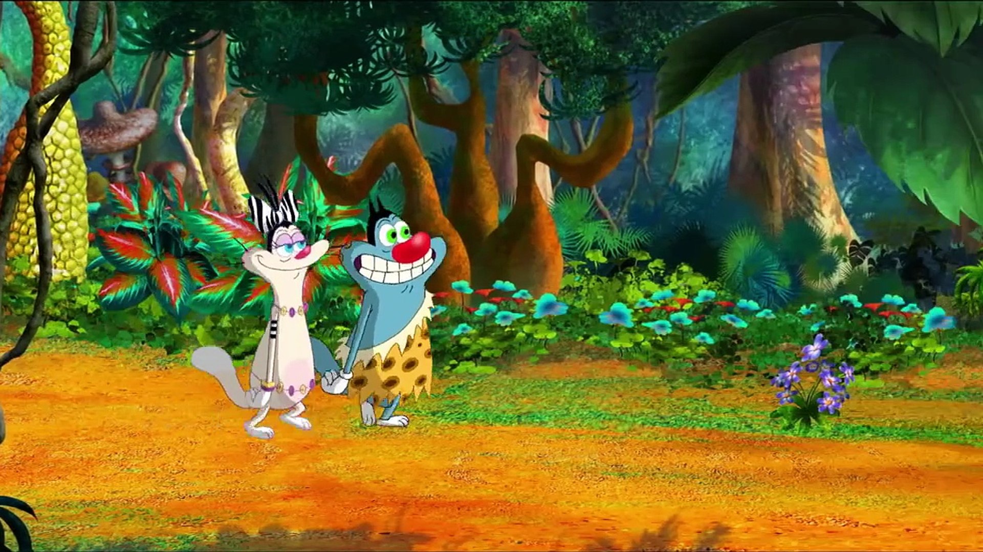 ⁣Oggy and the Cockroaches 2013 in hindi dubbed cartoon animated movie