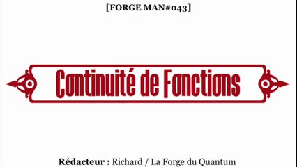 Forge MAN#043 - Continuité de Fonctions...