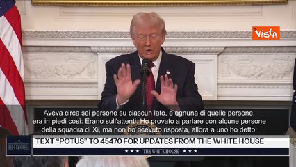 Trump a Jd Vance: Vorrei staff Xi, erano spaventatissimi da Presidente. Perché tu non sei così?