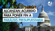 Senadores de Estados Unidos alcanzan acuerdo para poner fin a parálisis presupuestaria