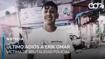 Último adiós a Erik Omar, joven detenido y golpeado por policías; su familia exige justicia en CDMX