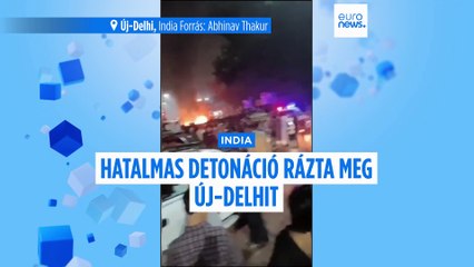Robbanás történt Új-Delhi fő turistacélpontjánál: többen meghaltak