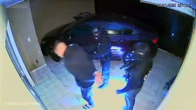 Imagens registram ação de falsos agentes do Gaeco que sequestraram homem achado morto