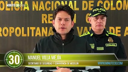 Operativo contra el crimen deja ocho capturados e incautan arsenal en Medellín