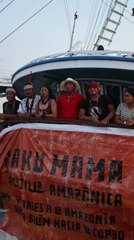 Flotilla indígena lleva demandas ambientales a la COP30