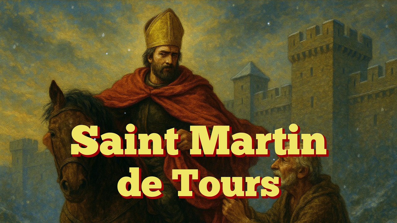 Saint Martin de Tours (11 novembre) - Le soldat au manteau partagé, apôtre de la charité