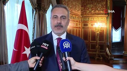 Dışişleri Bakanı Fidan: "Özellikle Suriye’nin güneyinde, kuzeyinde ve diğer yerlerdeki sorun alanları daha iyi nasıl yönetilebilir. Görüşlerimizi, pozisyonlarımızı ortaya koyduk"