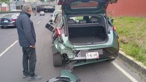 Accidente de motocicleta en periferico deja un muerto y dos heridos en la alcaldía Magdalena Contreras