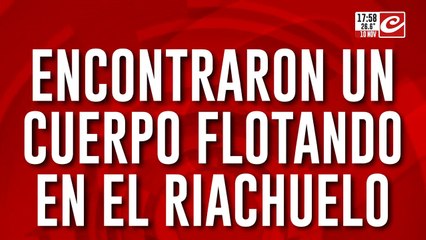 Muerte y misterio: encontraron un cuerpo flotando en el riachuelo