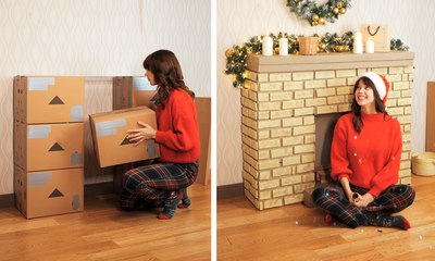 Mod 4 Wow, these are incredible homemade Christmas party decorations ☃️