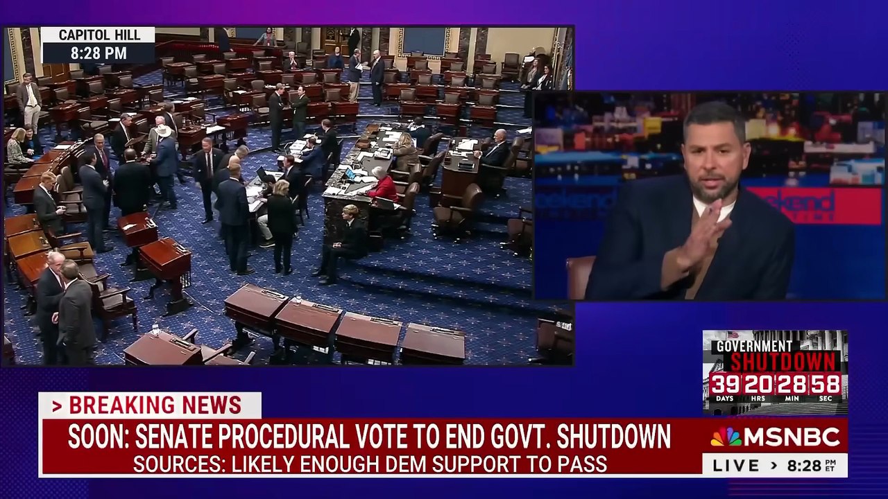 Senate begins procedural vote to end government shutdown