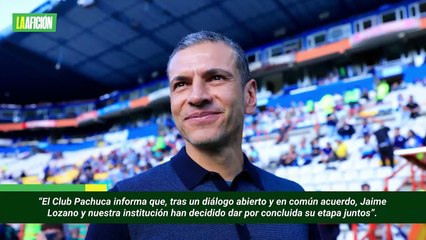 ¡ÚLTIMA HORA! Jaime Lozano deja de ser director técnico del Pachuca previo al Play-In
