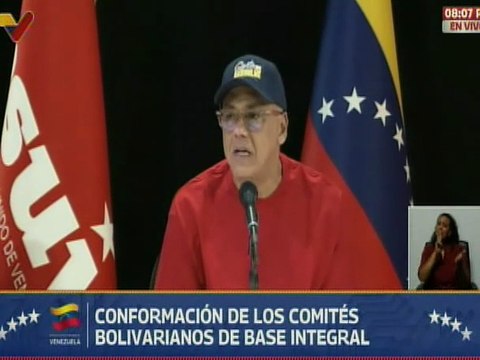 Jorge Rodríguez: Siempre buscamos la manera de establecer formas organizativas de base