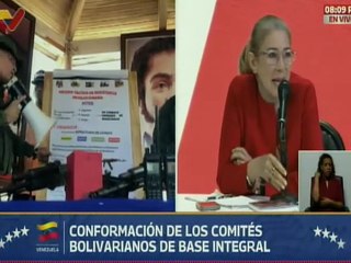 Primera Dama Cilia Flores: Hay la plena conciencia del pueblo de cual es el trabajo y momento oportuno
