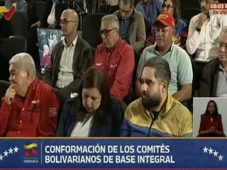 Presidente Nicolás Maduro invitó al pueblo a continuar la conformación de los CBBI