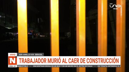 TRABAJADOR MUERE AL CAER DE UNA CONSTRUCCIÓN