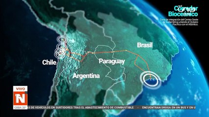 RETOMARÁN PROYECTO CORREDOR BIOCEÁNICO