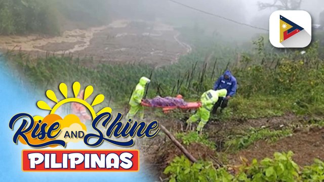 2 patay at 2 sugatan sa magkahiwalay matapos ang landslides sa Cordillera matapos humagupit ang Bagyong #UwanPH | ulat ni Brigitte Marcasi-Pangosfian - PTV Cordillera