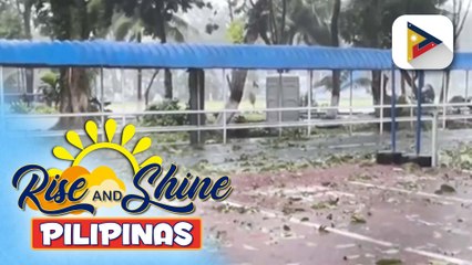 Mahalagang papel ng kabundukang ng Sierra Madre sa mga sakuna, pinag-usapan online; PAGASA: Nakatutulong ang pagtama sa kalupaan ang bagyo upang humina ito | ulat ni Rod Lagusad