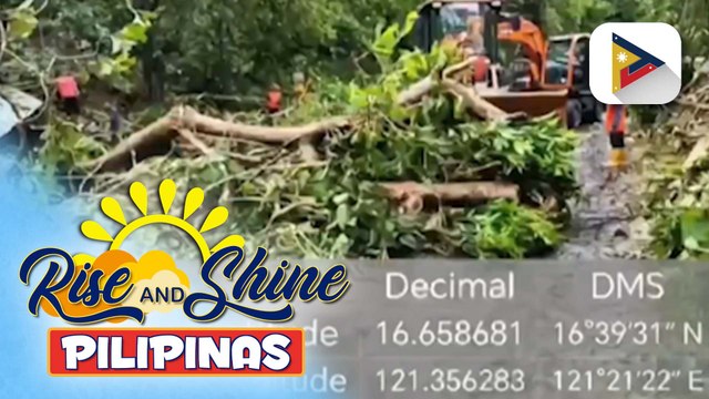 DPWH, Patuloy ang isinagawang clearing operations sa mga kalsadang hindi madaanan sa Region 2