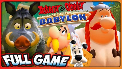 Asterix & Obelix: Mission Babylon FULL GAME 100% Longplay (PS5)