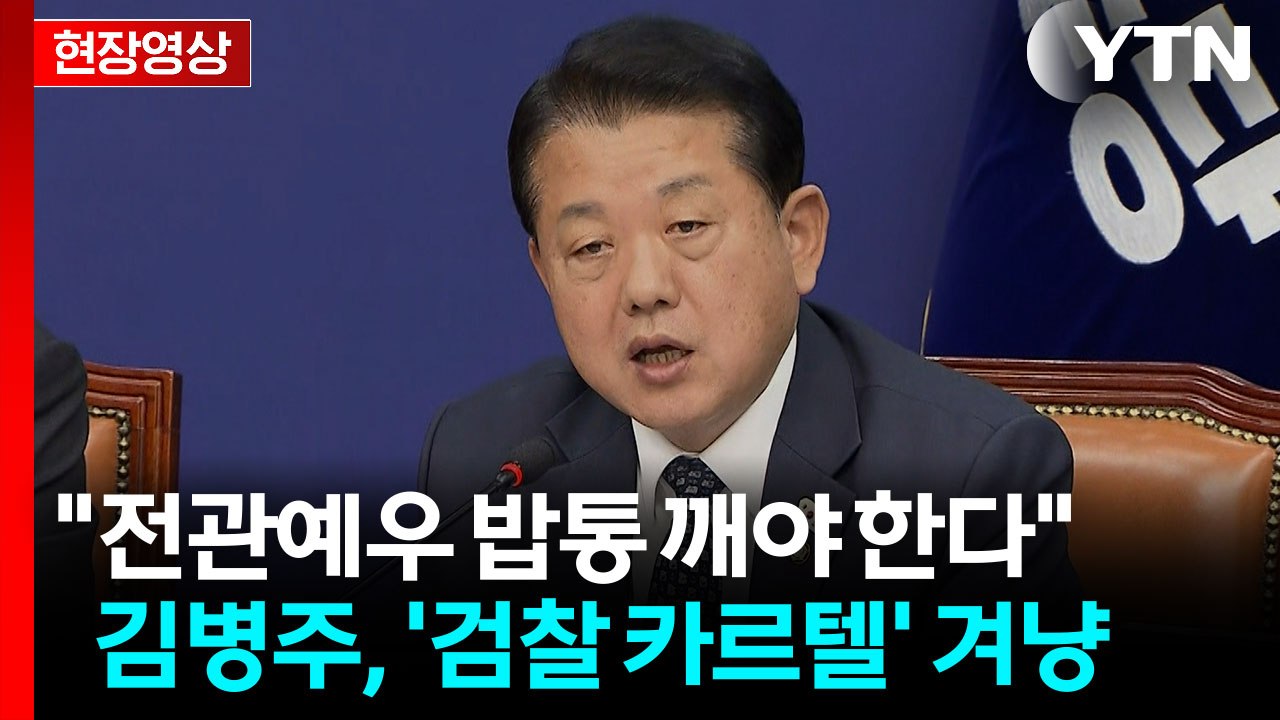 [현장영상+] "죄 지은 검사는 반드시 감옥에"...김병주, 작심 발언 들어보니 / YTN