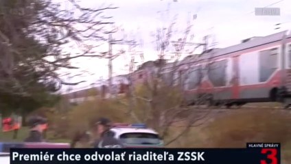 20pknpremchcodvrzsk10-1838(spr, Pezinok: Nehoda - Premiér chce odvolať riad. ZSSK)