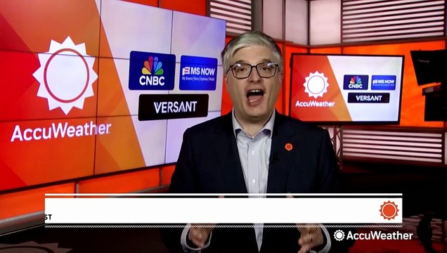 AccuWeather forecasts now on CNBC and MS NOW