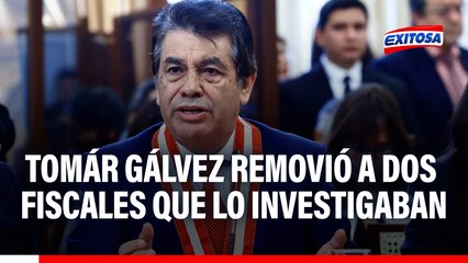Tomás Gálvez destituyó a 2 fiscales: Decisión debe estar sustentada, afirma exprocurador