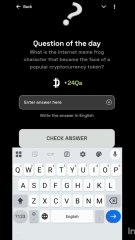 11 November Dropee question of the day