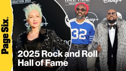 Cyndi Lauper, Outkast, Salt-N-Pepa and more celebrities attend the 2025 Rock and Roll Hall of Fame