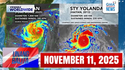 Unang Balita sa Unang Hirit: (Part 1) NOVEMBER 11, 2025 [HD]