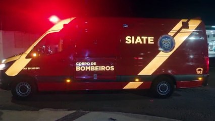 Ciclista é socorrida pelo Siate após colidir contra moto no Bairro Brasília