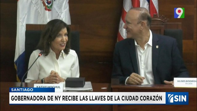 Gobernadora de Nueva recibió la llave simbólica de la ciudad | Emisión Estelar SIN con Alicia Ortega