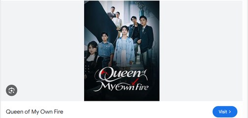 Queen of My Own Fire Chinese Drama - English Sub