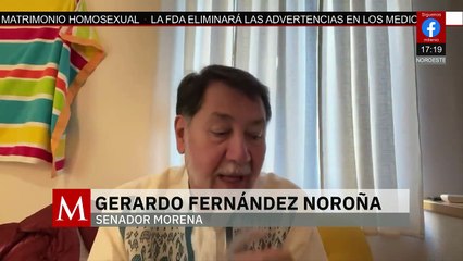 El senador de Morena, Gerardo Noroña, critica la marcha de la generación Z