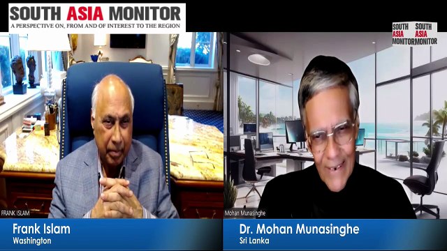 Frank Islam speaks with Prof Mohan Munasinghe, Sri Lanka's pre-eminent voice on sustainable development, climate change, energy and environment | Washington Calling