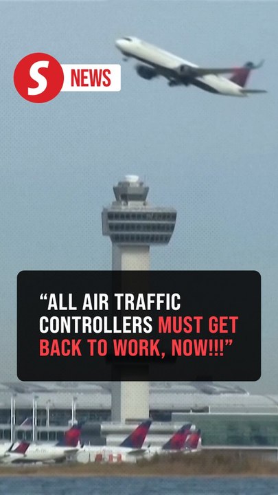 Trump orders air traffic controllers back amid flight chaos