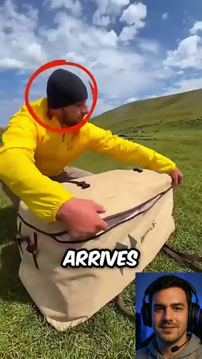He Built a FULL Inflatable House by the River